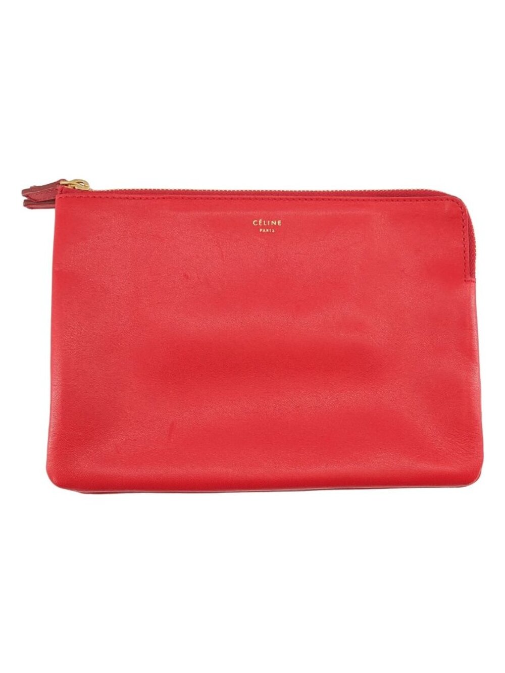 Celine Trio Leather Pouch